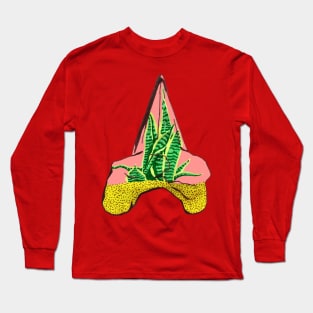 Shark Tooth Terrarium 7 Long Sleeve T-Shirt